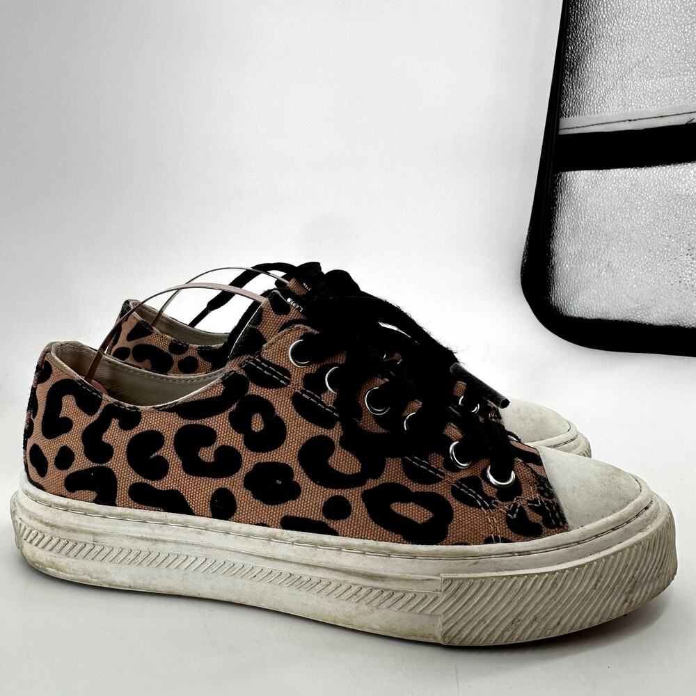 Stuart Weitzman Ollie Leopard Print Sneaker Casua… - image 3